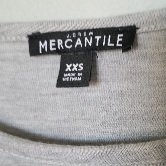 J. Crew mercantile long sleeve faux layered top XXS - Picture 4 of 7